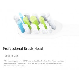 سر یدک مسواک هوشمند سوکر می شیاومی شیامی شیائومی | Xiaomi Soocare X3 ToothBrush Head For Smart Wireless Waterproof Electric Toothbrush