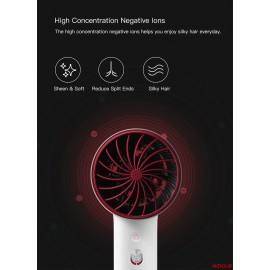 سشوار یون منفی مدل سوکر اچ تری شیاومی شیائومی | Xiaomi Mi Soocare Soocas H3 Anion Negative Ions Professional Electric Hair Dryer PLATINUM