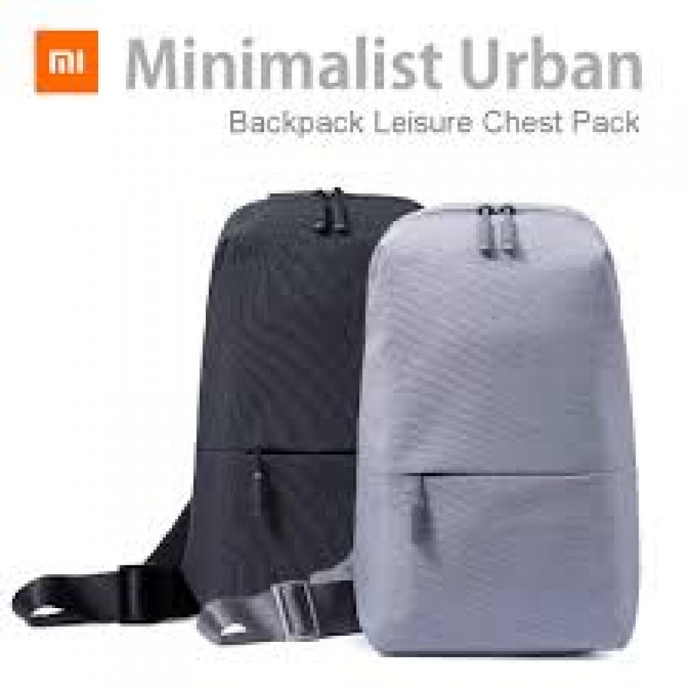 کوله پشتی کوچک و چندمنظوره اوربان می شیاومی شیامی شیائومی | XIAOMI Mi Minimalist Multifunctional Urban Leisure Chest Pack Sling Bag