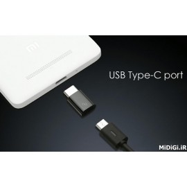 تبدیل مبدل میکرو یو اس بی اندروید به یو اس بی 3.1 تایپ سی می شیاومی (شیائومی) Xiaomi Mi Micro USB to USB 3.1 Type-C Converter Adapter