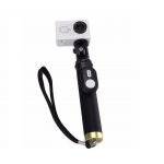 مونوپاد و دسته نگهدارنده شاتر بلوتوث دوربین ورزشی وای آی می شیاومی شیامی شیائومی | Xiaomi Mi Yi Action Camera Monopod Selfie Stick With Bluetooth Shutter Remote Control