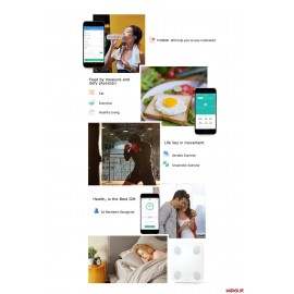 ترازو هوشمند نسخه 2T مینی یون مای شیاومی شیائومی | Xiaomi YUNMAI Mini 2T Smart Body Fat Scale