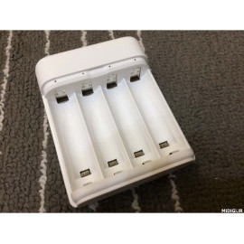 شارژر باتری قابل شارژ قلمی و نیم قلمی زدمی شیاومی شیائومی | Xiaomi Mi Zmi ZI5(AA) And ZI7(AAA) Ni-MH Fast Rechargeable Battery Charger