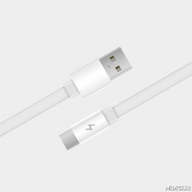 کابل فلت فست شارژ میکرو یو اس بی 1 متری AL600 و 30 سانتیمتری AL610 زدمی شیاومی شیائومی - Xiaomi ZMi MicroUsb Flat AL600 100CM AL610 30CM Fast Charging Cable