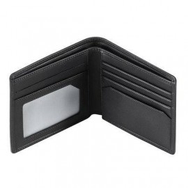 کیف پول جیبی چرم اصلی مدل بیزینس مشکی می شیاومی شیامی شیائومی | Xiaomi Mi Business Genuine Leather Wallet Black